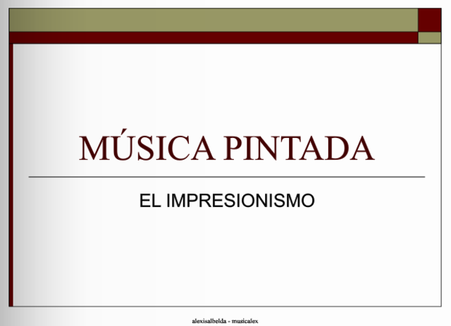 Impresionismo musical