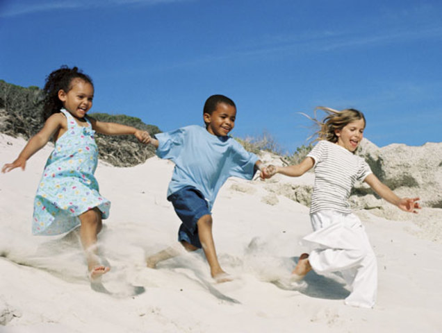 El niño en su lugar propio de infante