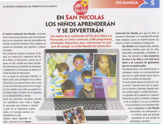 Creación de una identidad infantil