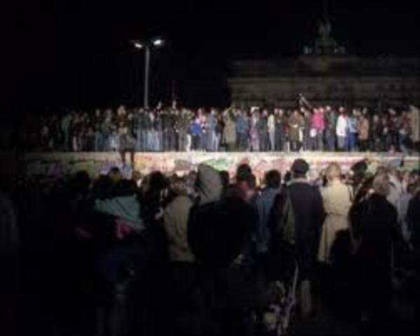 LA CAÍDA DEL MURO DE BERLIN