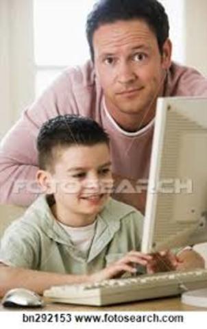 primer contacto con un computador  (2008)