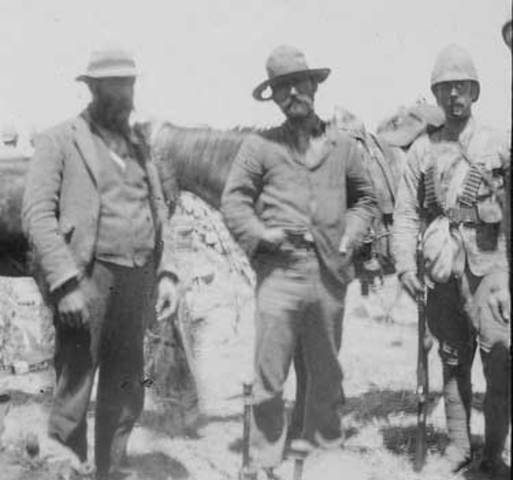 Start of the Anglo Boer war