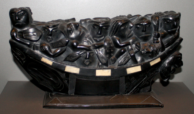 Haida Argulite Carving