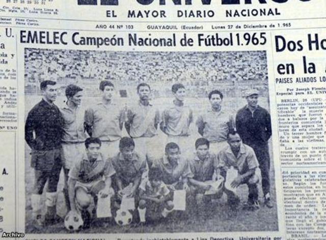 campeonato de equipos de 1965 hasta 1984