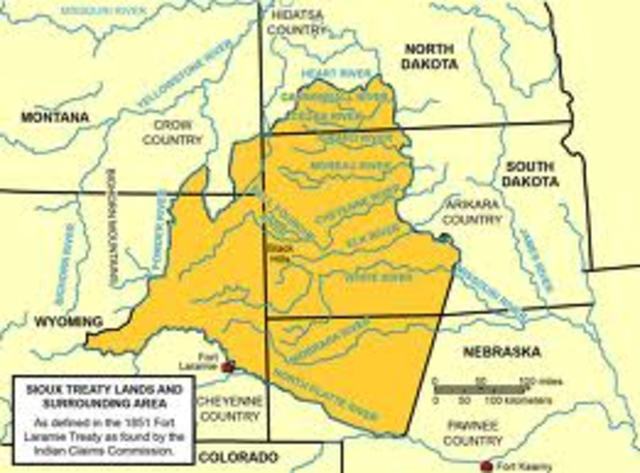 Gold in the Black hills and the Ft. Laramie Treaty