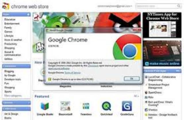 Quién inventó Google chrome?