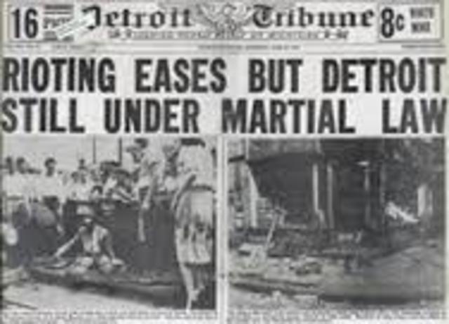 Detriot Race Riot