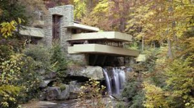 Fallingwater House, Frank Lloyd Wright