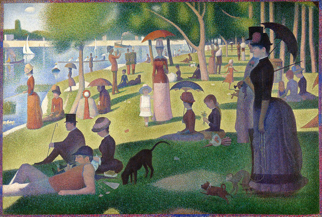 A Sunday Afternoon on the Island of la Grande Jatte - Georges Seurat