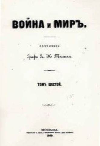 War and Peace - Leo Tolstoy