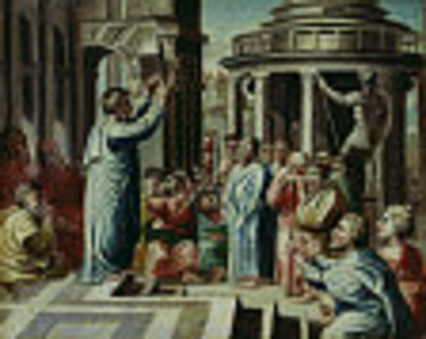 Saint Paul Preaching at Athens