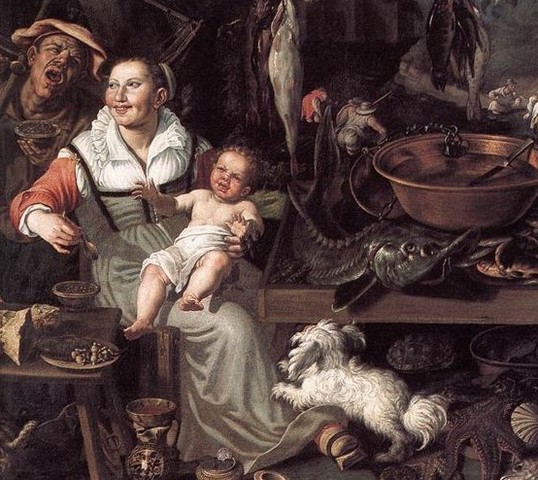 La imagen del niño como madre.