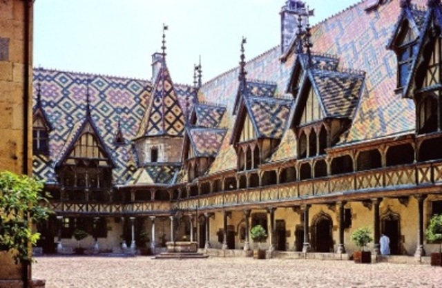 The Hospices de Beaune or Hotel-Dieu Beaune