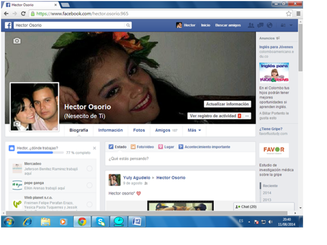 mi primera vez que prendi el computador