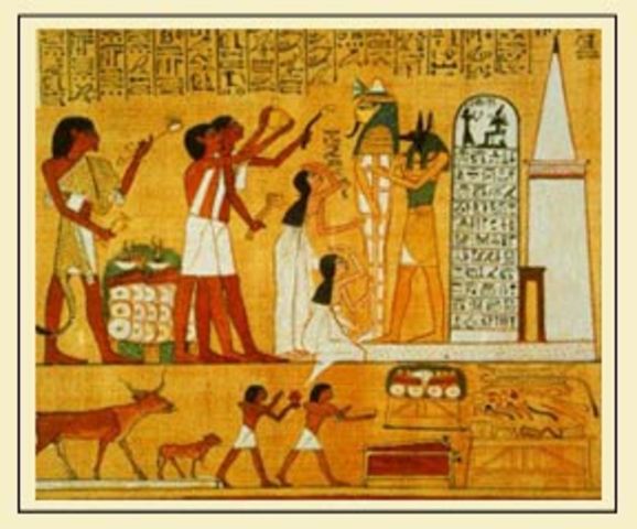 Primeros vestigios de la estadistica en la civilizacion Egipcia