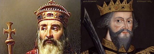 Carlomagno -y Guillermo el cosquistador