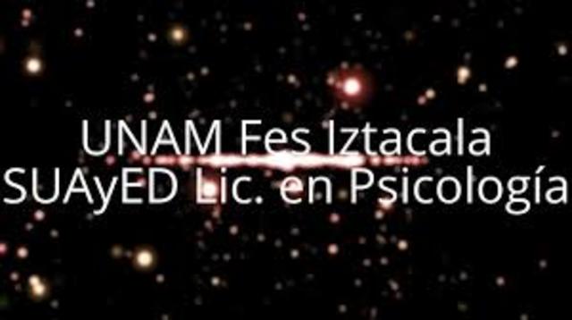COMIENZO EL RETO EN  LA LICENCIATURA DE PSICOLOGIA