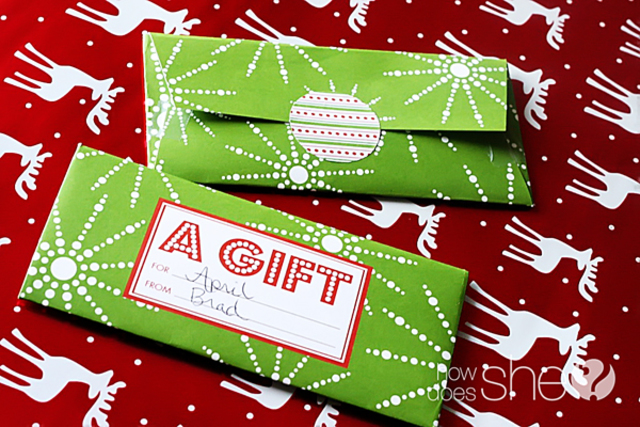 my mom giving me money for christmas