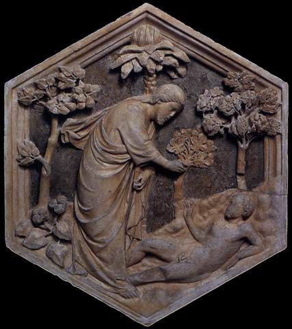 Creation Of Adam by Andrea Pisano