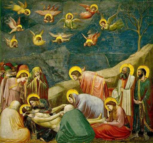 Lamentation of the Death of Christ by Giotto di Bondone