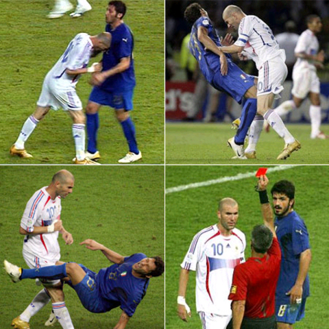EL CABEZAZO DE ZIDANE A MATERAZZI