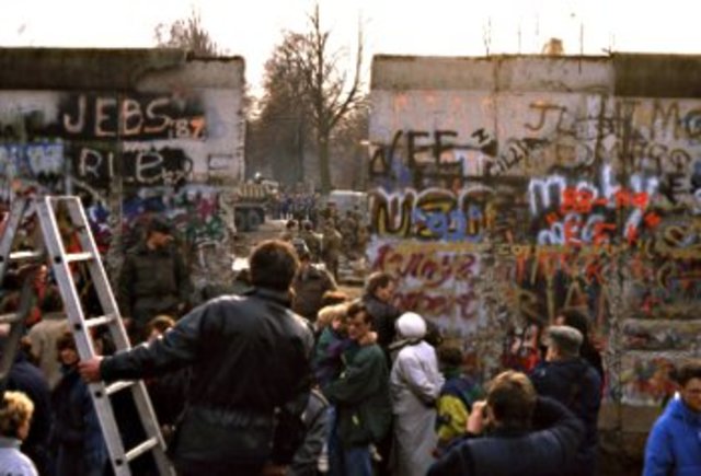 Berlin Wall Demolished
