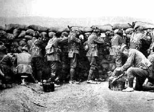 Spanish troops defeted by Indian residents