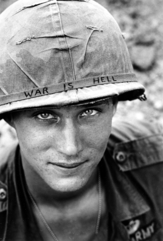 Anonymous Portrait of Vietnam Soldier