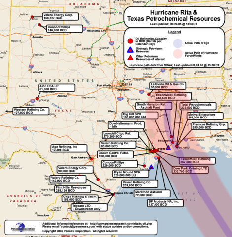 Texas first hurricane