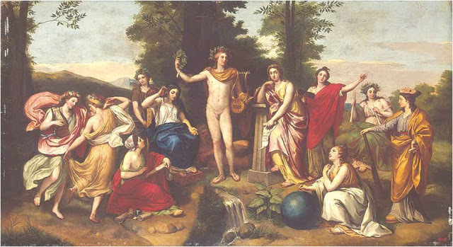 Apollo and the Muses on Parnassus