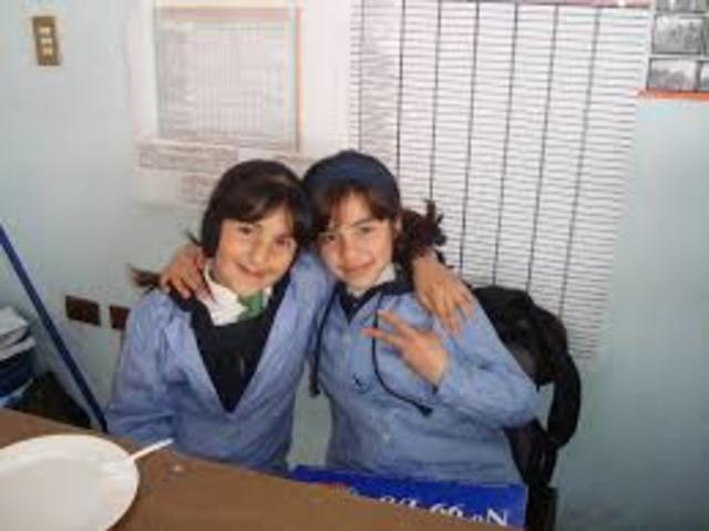 primer dia de clases en basico