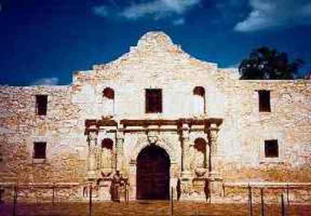 San Antonio de Valero mission, known as the Alamo was the chaple, is founded in San Antnio
