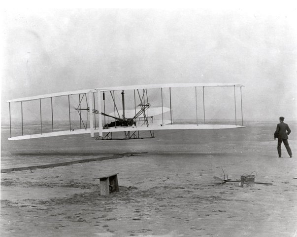 First Military Air Flight