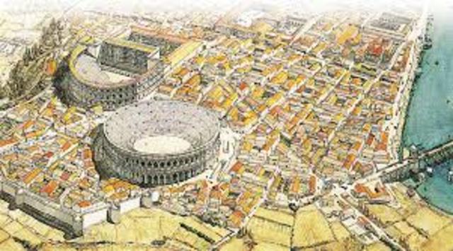 Siglo IV a.c " primer camino romano"