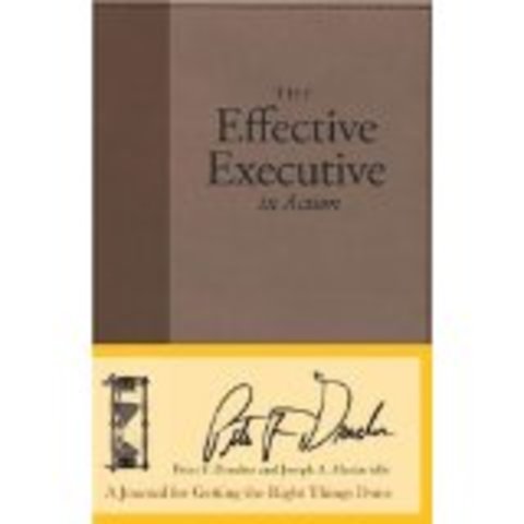 Obra "The effective executive" (Admón. Moderna)
