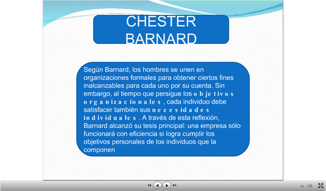 Chester Barnard (Teoría del comportamiento)