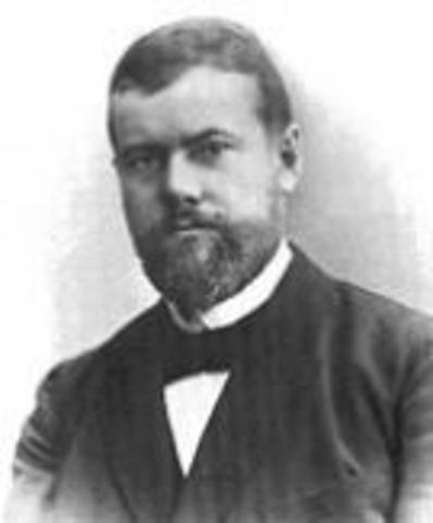 Max Weber  (ciencias del comportamiento)