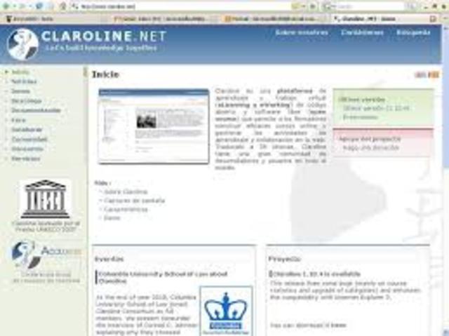 Entornos Web para la formación Claroline