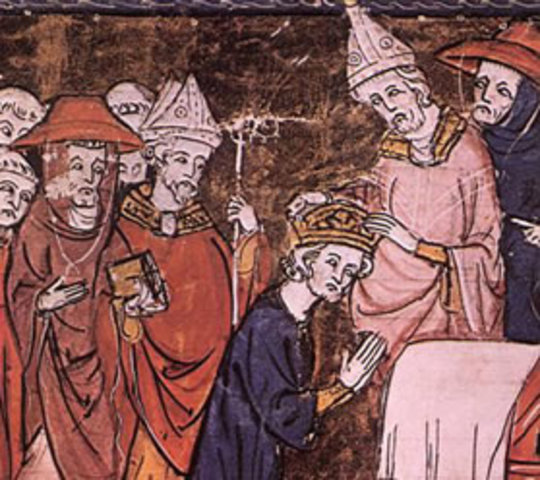 Político: Coronación de Carlomagno