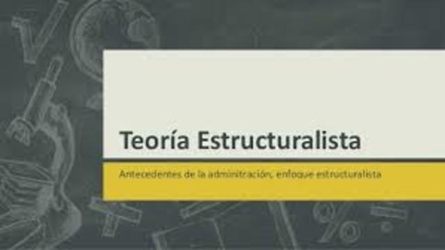 TEORIA ESTRUCTURALISTA