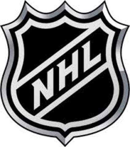 Started playing hockey