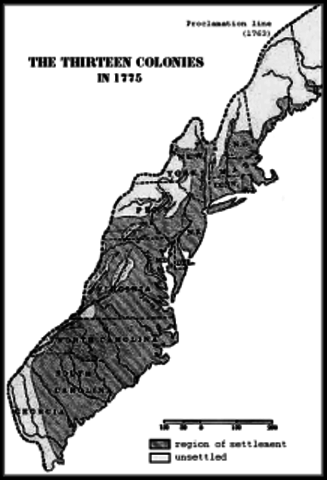 13 Colonies Exist with Their Own Governments