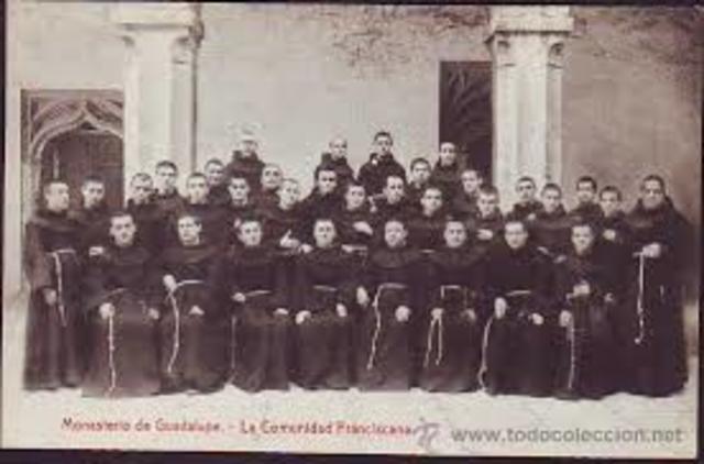 Disolución de la Comunidad Franciscana
