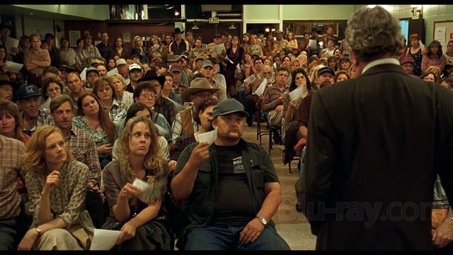 Erin supports Ed while he tries to convice people to go to arbitration instead of trial