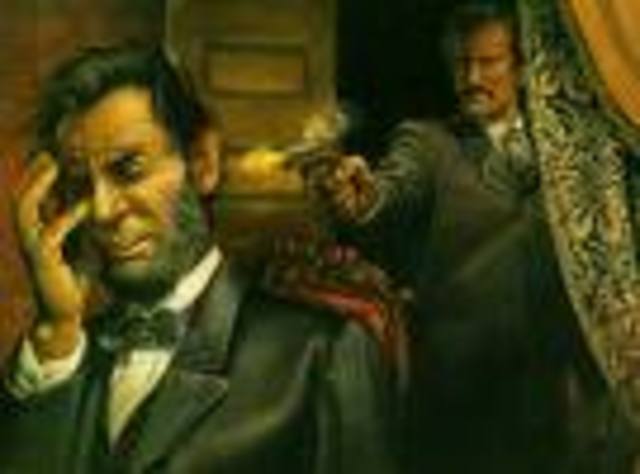 President Abraham Lincoln assassinated