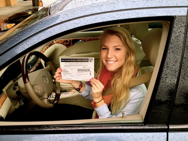 Got my driving permit!