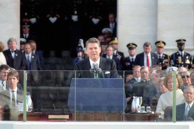 Inauguration of Ronald Reagan