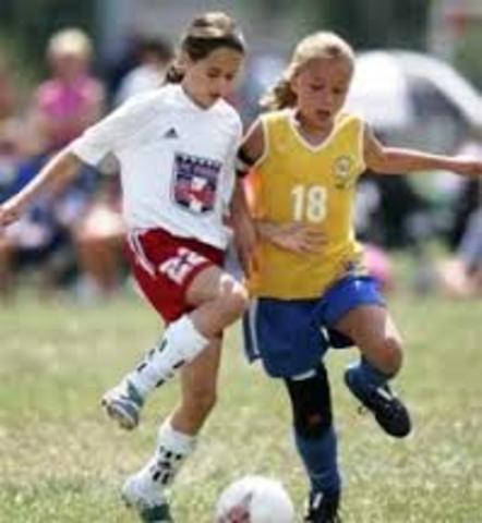 I  played in a soccer team