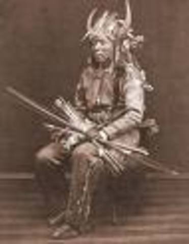 Texas makes treaty with comanche