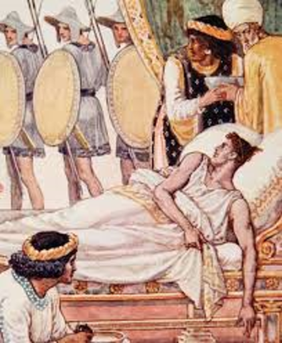 Alexander the Great dies